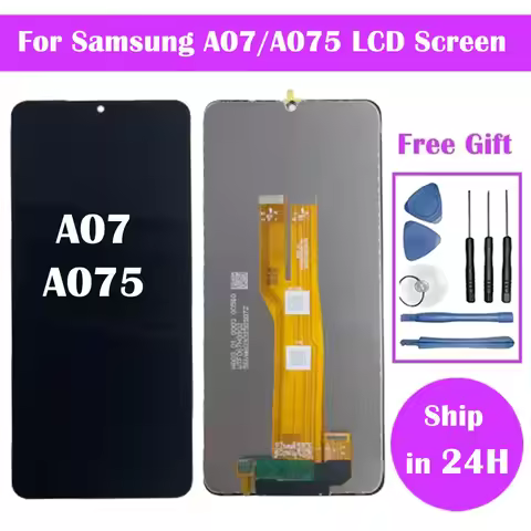 6.7'' LCD For Samsung A07 For A075B A075F A075M A075B/DS LCD Display With Touch Screen Digitizer Ass