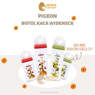 Pigeon Wideneck Glass Milk Bottle / Glass Bottle