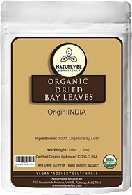 ▶$1 Shop Coupon◀  Organic Bay Leaf (1lb) by Naturevibe Botanicals, Gluten-Free, Raw &amp; Non-GMO (16 ou
