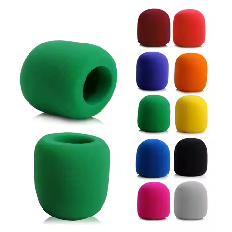 Universal Microphone Windscreens Foam Cover Karaoke Condenser Microphone Pop Filter Wind Protection 