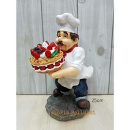 Bakery Cafe Bar Chef Cake Display