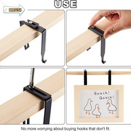 CAUSI Cubicle Hangers, Home Supplies Universal Partition Hanger, Replacement Stainless Steel Adjusta