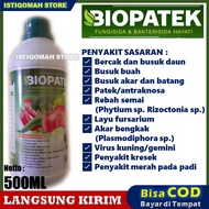 PROMO COD BIOPATEK 500ml Fungisida &amp; Bakterisida Hayati Obat Mengatasi Hama Penyakit Bercak &amp; Busuk Daun Busuk Buah Busuk Akar &amp; Batang Patek dll pada Semua Jenis Tanaman Paling Manjur dan Ampuh BIO NOPATEK Terlaris