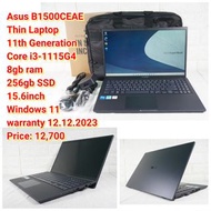 Asus B1500CEAEThin Laptop11th GenerationCore i3-1115G4