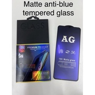 Huawei Y5 2019 Y5P Y6P Y7P Y7A HONOR X5 X7 X7A X8A X8  X6 X9 Matte Anti blue-ray tempered glass 9H s