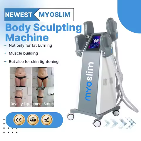EMS Body Slimming Machine Electrical Muscle Stimulation for Sculpting Fat Burning Weight Control Car