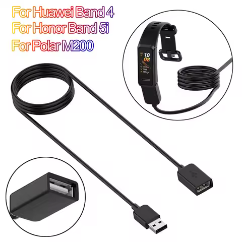 USB Charger Cradle Dock for Huawei Band 4 / Honor Band 5i /Polar M200 /Redmi Band Smart Watch Chargi