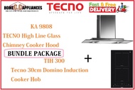 TECNO HOOD AND HOB FOR BUNDLE PACKAGE ( KA 9808 &amp; TIH 300 ) / FREE EXPRESS DELIVERY
