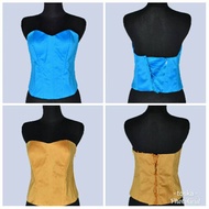 Bustier kemben kamisol longtorso