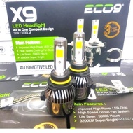 ECO9 X9 HB4 3-COLOR CAR LEDLuminos - LED BULB Luminos WITH WARRANTY