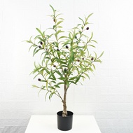 Inspy ต้นโอลีฟ ต้นมะกอกปลอม สูงขนาด มี 5 ขนาดให้เลือก ต้นไม้ตกแต่งบ้าน Olive Tree