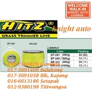 Hitz EP241 High Quality Grass Cutter Trimmer Line 2.4mm 1500g ID33220