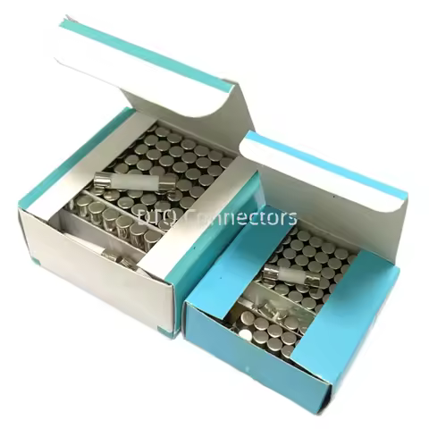 100PCS/LOT 5*20/6x30mm ceramic fuse tube fuse F0.1A 0.25A 0.3A 0.63A 4A 7A 8A