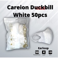 Careion 50pcs Face Mask Duckbill Mask