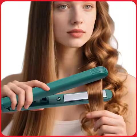 Mini Curling Iron Fast Heating Portable Travel Hair Straightener Portable Hair Curler Flat Iron for 