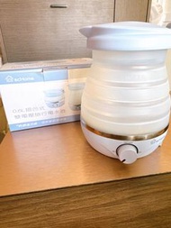 <全新> 0.6L摺疊式旅行電熱水壺