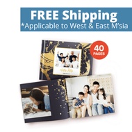 Photobook Imagewrap Hardcover (14" x 10") Landscape 40pg, included shipping