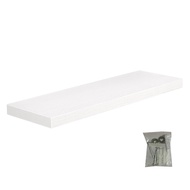 Wall Mounted Floating Shelf 22lbs Load-capacity Smooth Edge Burr Free Easy Installation Bathroom Sto