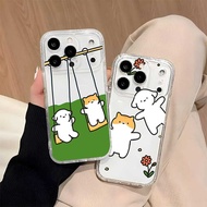 HP (KO23) Softcase Glossy Clear Case Motif Dogys For Vivo Y05 Z10R V60 LITE Y29 Y29S Y19S V7 Y38 Y39