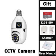 กล้องวงจรปิด360 wifi กล้องวงจรปิดไร้สายv380 Pro ล้องวงจรปิดดูผ่านมือถือ มนุษย์ตรวจจับ มีอินฟาเรดมองเ