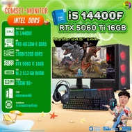 COMSET + MONITOR/ BONMECOM2 ครบเซ็ตพร้อมจอ/ CPU I5 14400F/ RTX 5060TI 16GB/DDR5