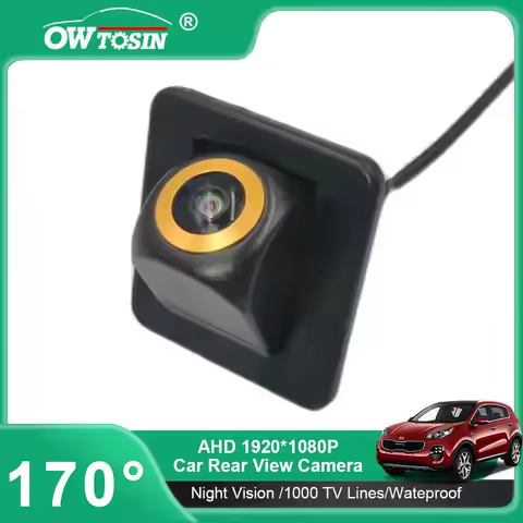 AHD 720P/1080P Golden Lens Car Rear View Camera For LADA VESTA SW/VESTA SW CROSS/VESTA SPORT Vehicle