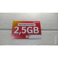 Voucher Kuota Telkomsel 25GB 5Hari Voucher OMG 25GB Lokal Jabar Jabodetabek dan Banten 1pc