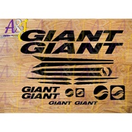 giant 2 bicycle design sticker