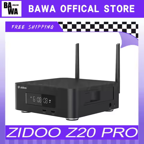 ZIDOO Z20 PRO 4K Media Player HDR10+ 4K HDR Android 11 TV RTD1619BPD 4G+32G Support Ethernet WiFi NA