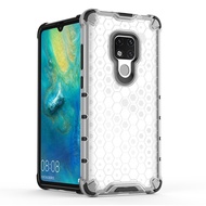 Color Honeycomb case Huawei Mate20 Pro Mate20X Mate30 Pro Luxury Armor PC+TPU Hard Shockproof Cover