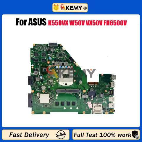 X550VC Laptop Motherboard For ASUS VivoBook X550V K550VX W50V VX50V FH6500V FH5900 X550VX X550VXK No
