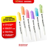 STABILO Greebel Highlighter HL706 Galaxy Pastel Glitter GREEBEL Colorful Glitter Highlighter/