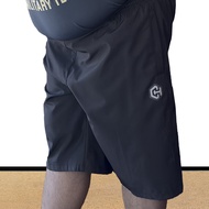 CHALLENGER Big Size Sportswear Track Shorts CH5038C3 Black Plus Size Sport Pants