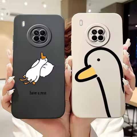 For Huawei Y9a / Nova Y9a Case NovaY9a Y 9a FRL-L22 FRL-L23 Cute Cartoon Camera Protective Shockproo