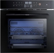 Baumatic - BCS674BL 60厘米 70公升 黑魂系列 嵌入式組合蒸焗爐 (旋轉燒烤叉設計)