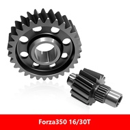 เฟืองคู่ เฟืองท้ายแต่ง HONDA Forza350  เฟืองท้าย ขนาด 14T / 16-30T / 17-33T / 18T-30T / 20T -28T เฟื