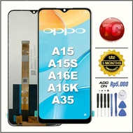 LCD OPPO A15 A15S A16E A16K A35 Original 100 LCD TOUCHSCREEN Fullset