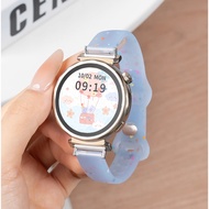 Jelly Silicone 14mm 18mm 20mm 22mm Huawei watch GT 5 Strap Huawei watch GT5 Pro Strap / huawei gt5 s