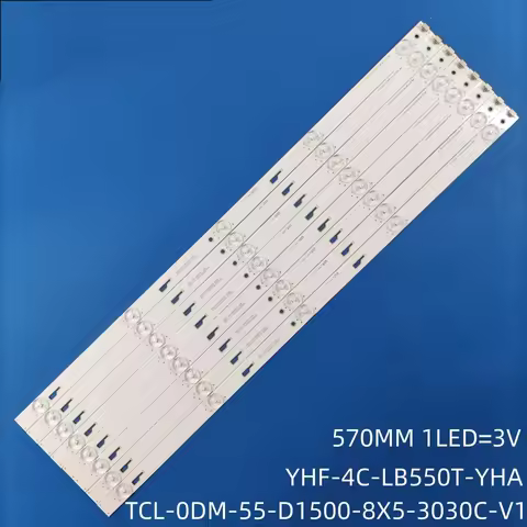 LED Strip FOR Kioto 55mv1800s 55mv1800 55ga1600 Led5533smr Mgs5502x Tvd855smt Tvd-855-smt Hkp55sm3 T