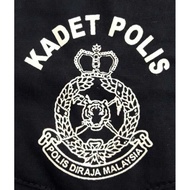 [Pakaian Persatuan Sekolah] T-shirt KADET POLIS Lengan Pendek & Lengan Panjang  ¤  T-shirt MUSLIMAH 