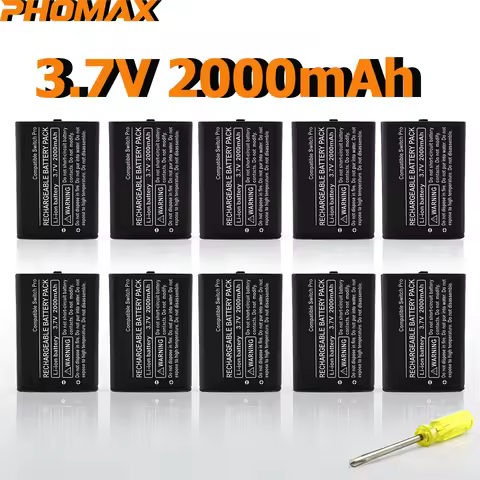 PHOMAX 2000mAh Battery CTR-003 C/CTR-A-AB for Nintendo 2DS XL, 3DS, CTR-001, JAN-001, MIN-CTR-001,Sw