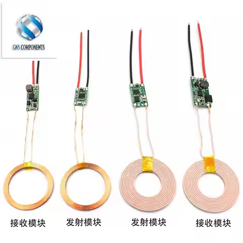 5v 1A/5V 2A Wireless Charger Module Large Current Wireless Power Supply Module Transmitter Receiver 