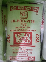 Pakan Pelet Ikan Hi-Provit 782 | Pakan Lele Nila Gurame 30Kg 1 Sak