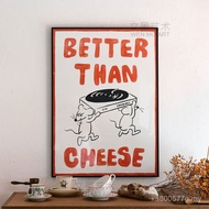 Background Wall Painting English Letters American Living Room Personality Mural Creative American Po