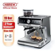 HiBREW Barista Pro 19Bar Bean to EspressoCafetera Commercial Level Coffee Machine with Full Kit for Cafe Hotel Restaurant H7