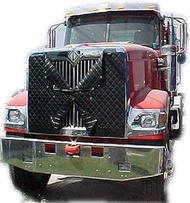 FIA BT1000-1 Black Winter Front for 95-99 Ford F Series 700,800