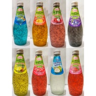 [HALAL] TEPTIP BRAND BASIL SEED DRINK 290 ML/ BASIL SEED DRINK NATURAL SEED DRINK BRAND COCONUT WATE