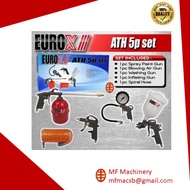 Mf EUROX AIR TOOLS KIT - 5 PCS AIR TOOLS SET (SPRAY PAINT GUN, BLOWING AIR GUN, WASHING GUN, INFLATI
