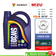 [API SP/GF-6A] MIZU 5W30 [Ester Formulated] Car Engine Oil 4L Fully-Synthetic 5w30 minyak hitam bung