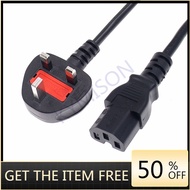 UK BS1363 Plug to IEC320 C15 Power Cable Kettle Lead With Fuse Singapore Malaysia Electrical PDU UPS